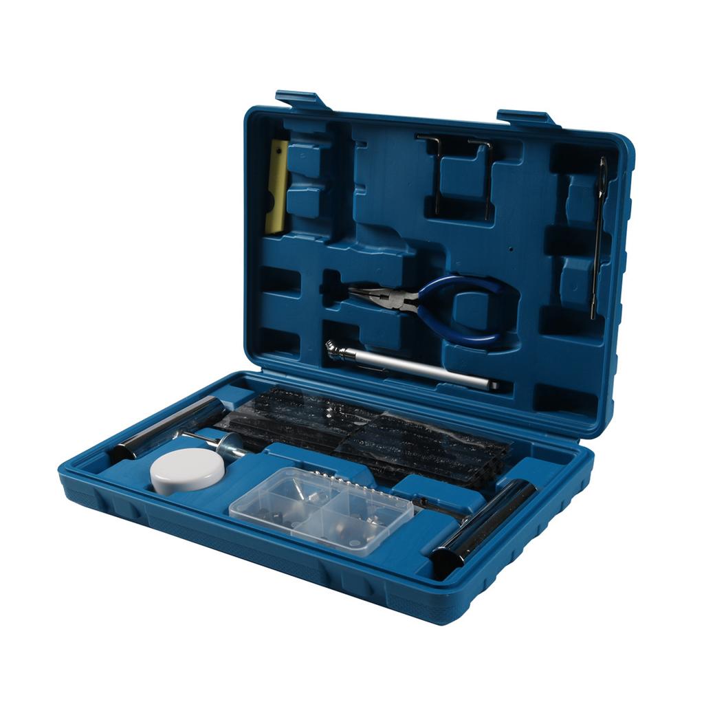 68pcs/set Completes Repair Set Comprehensive Repair Set Efficient Tire Repair Set with Storage Box for Tire Emergencies