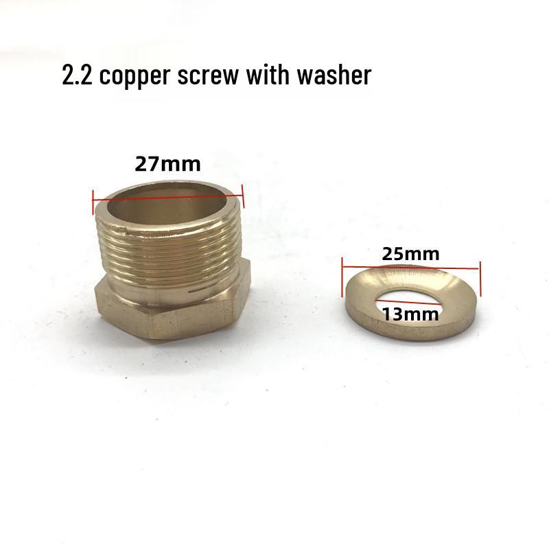 Водонепроницаемый комплект кабельных уплотнителей: Включает медные винты, оболочку шнура питания и клеевые шарики для аксессуаров погружного насоса.