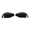 Glossy Black Rear View Side Mirror Cover Housing Trim Replacement for Infiniti Q50 Q50S Q70 2014‑2020