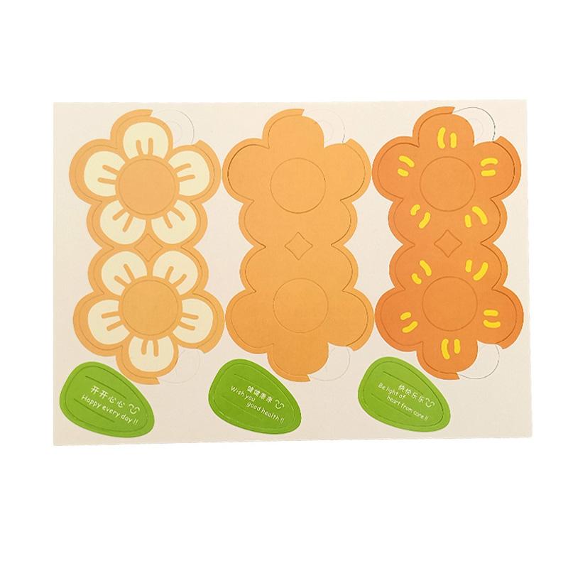 3 шт./пакет подарок на день рождения упаковочная бумага конфеты упаковка картон леденец украшения цветок