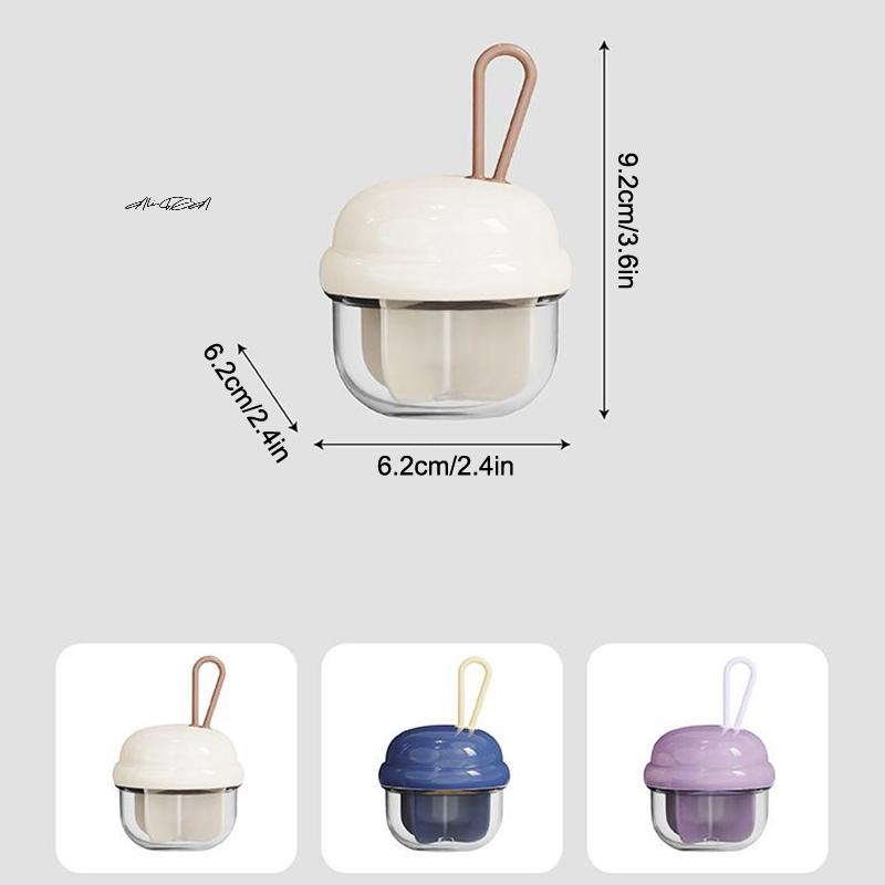 4 Grids Portable Small Pill Organizer Box Travel Weekly Pocket Pill Case Holder Plastic Container for Medicine Storage