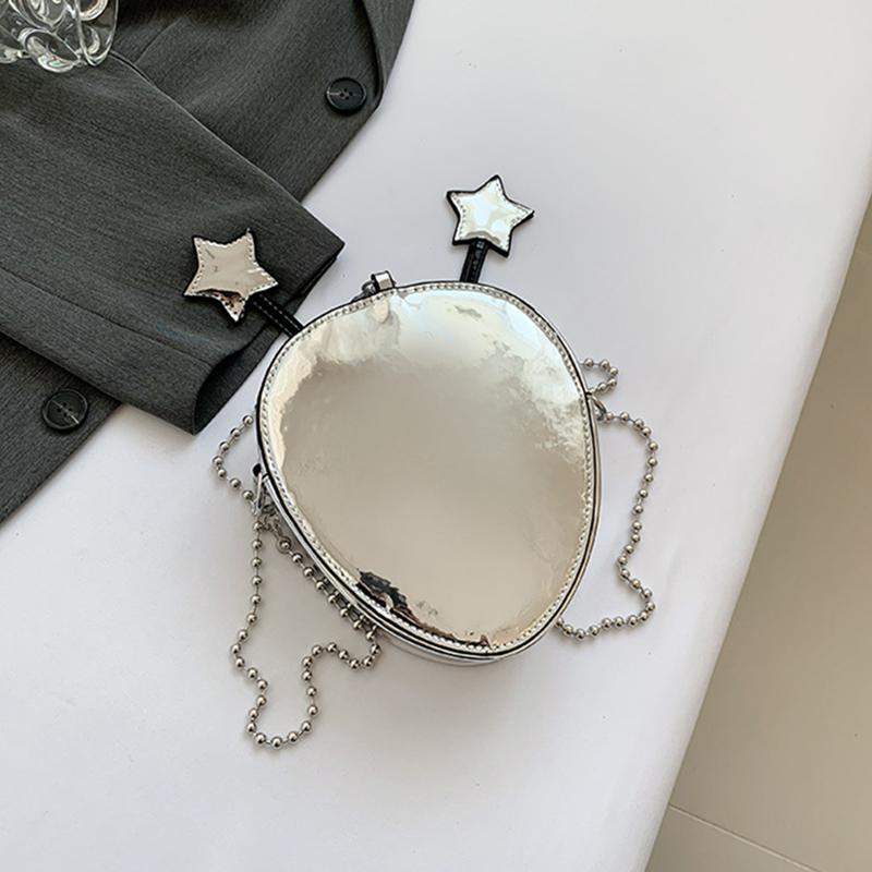 Сумка на плечо с инопланетным узором из искусственной кожи, Хэллоуинский кошелек для женщин, Цепочка, Кроссбоди, Сумка-мессенджер, Хэллоуинский женский шикарный кошелек CLE