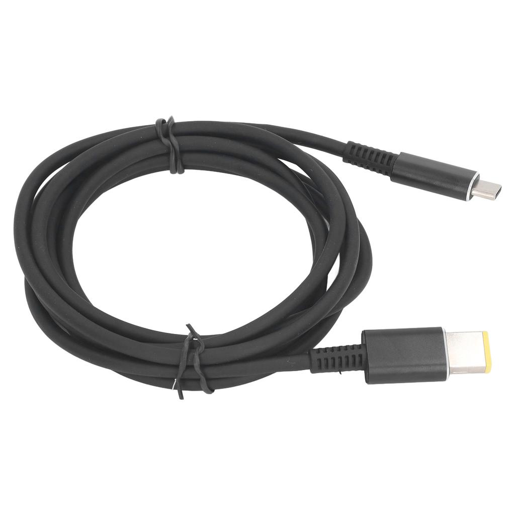 135 Вт Тип C к квадратному наконечнику кабель для зарядки 6 футов USB C к тонкому наконечнику кабель для зарядки ноутбука PD Power
