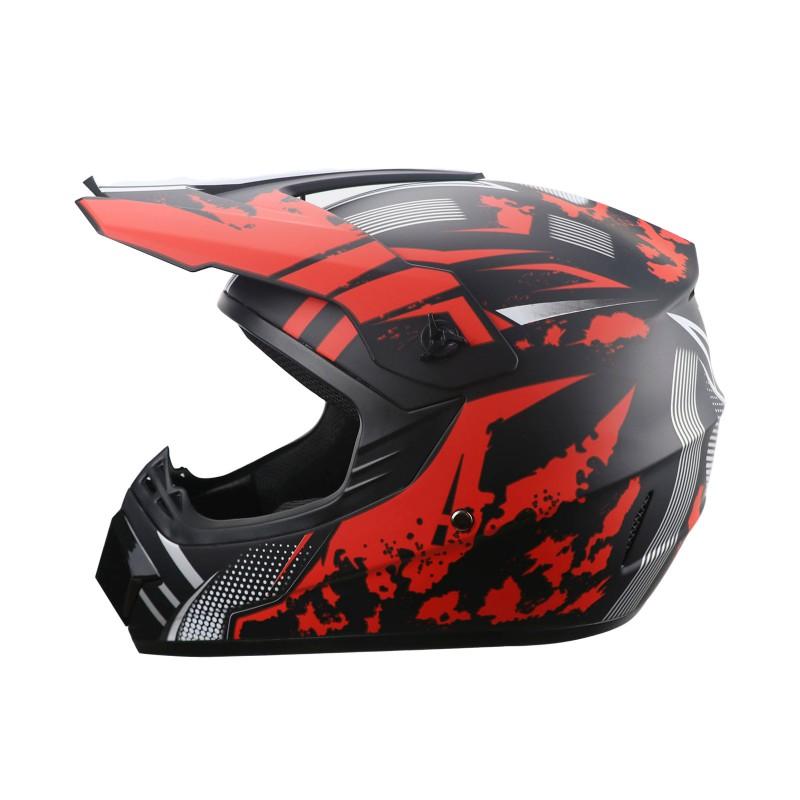 Full Face Mountain Bike Helmet Downhill Cycling Youth Adult ABS Safety Gear In 4 Storm Colors