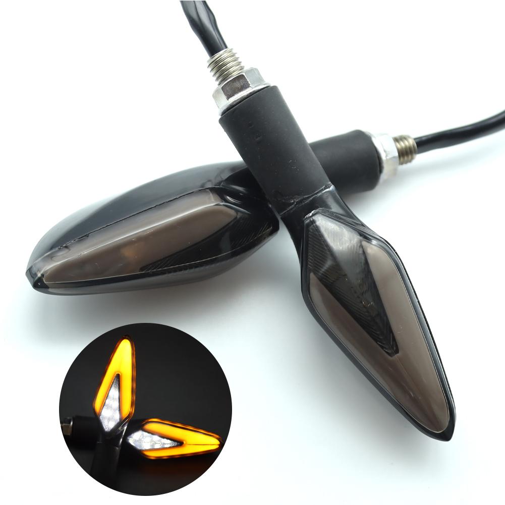 2 шт. Динамическая светодиодная лампа для мотоцикла, аксессуары для скутера, сигналы поворота для мотоцикла, светодиодный задний фонарь, два цвета #469837