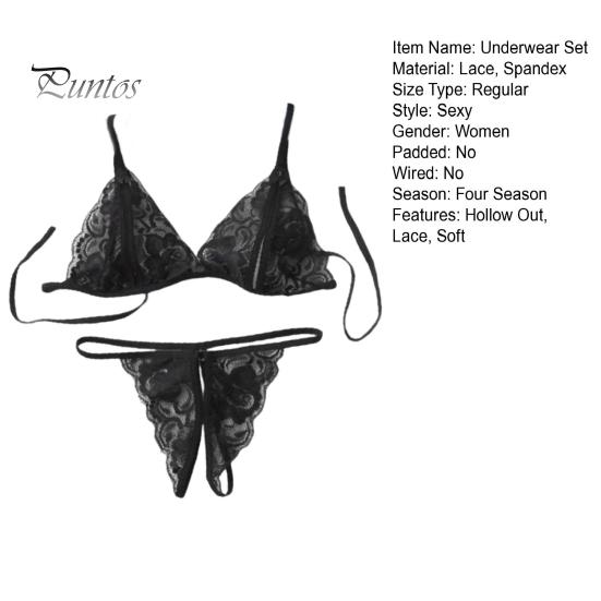 2 шт./комплект сексуального нижнего белья с ажурным кружевом, однотонные, без подкладки, с открытой промежностью, эластичные бретельки, мягкий женский бюстгальтер, трусики, комплект для брачной ночи