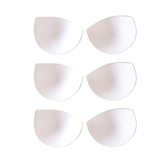 3 Pairs Bra Mat Sweat-proof Anti-slip Invisible Thin Breathable Thickened Breast Support Nipple Covers Strapless Bra Women Breast Petals