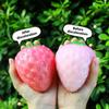 Мягкий клубнично-мандариновый сжимаемый шарик для снятия стресса, меняющий цвет, талисман, сжимаемый фрукт, подарки для вечеринки