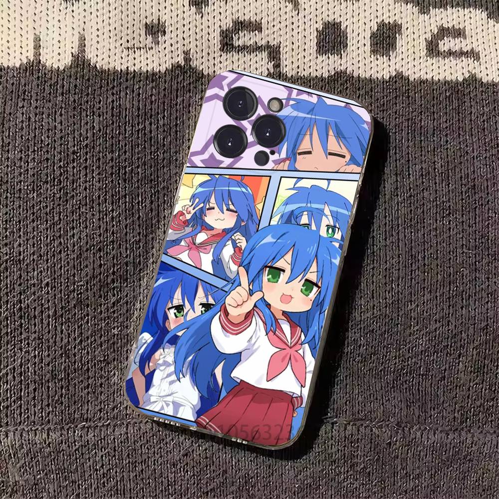 Чехол для телефона Konata Izumi L-Lucky S-Star для iPhone 11Pro 13 12 11 Pro Max 16e 17 Air 16 15 14 Plus 11ProMax