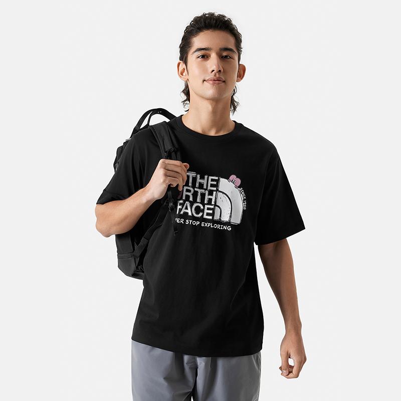 THE NORTH FACE Heart T Shirt Unisex Black NF0A88FX-JK3