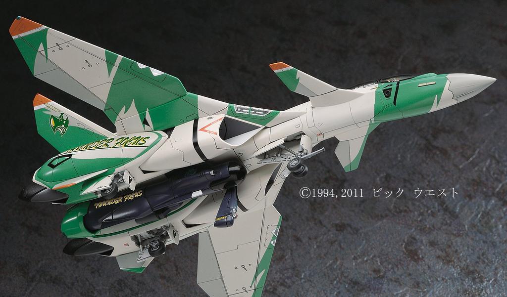 Hasegawa Macross the Ride Thunderbolt двухместная пластиковая модель 65795 VF-11D 1/72