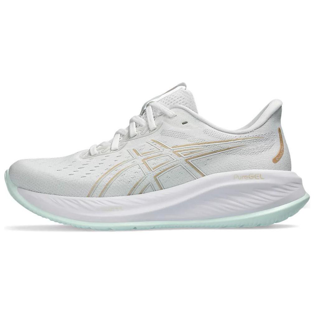 Asics Gel Cumulus 26 White Pale Mint Women Sneakers 1012B599-100