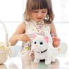 Плюшевая электронная игрушка-питомец собака кролик тедди ходящий лающий кивающий виляющий хвостом