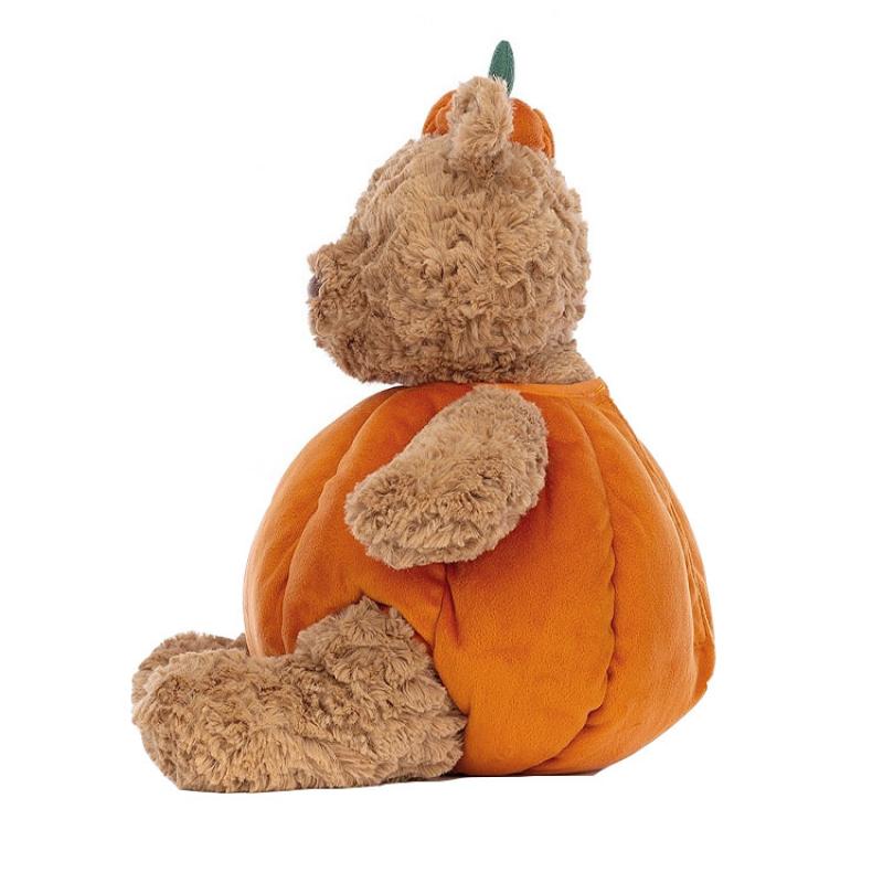 Jellycat Серия 'Медведь Барсело' Наряд Тыква Милая Кукла Плюшевая Кукла Высотой 36 см