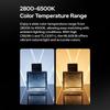 GODOX ML60II Bi, 70 Вт, двухцветный светильник для видеосъемки, 2800K-6500K, индекс цветопередачи с регулируемой яркостью более 96 с GODOX