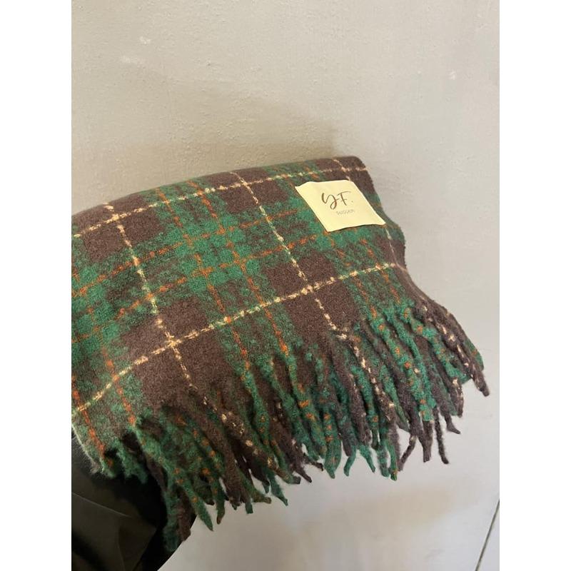 Autumn and Winter Atmosphere Imitation Cashmere Scarf Women's Warm Retro Student Long Shawl Cold Scarf Men