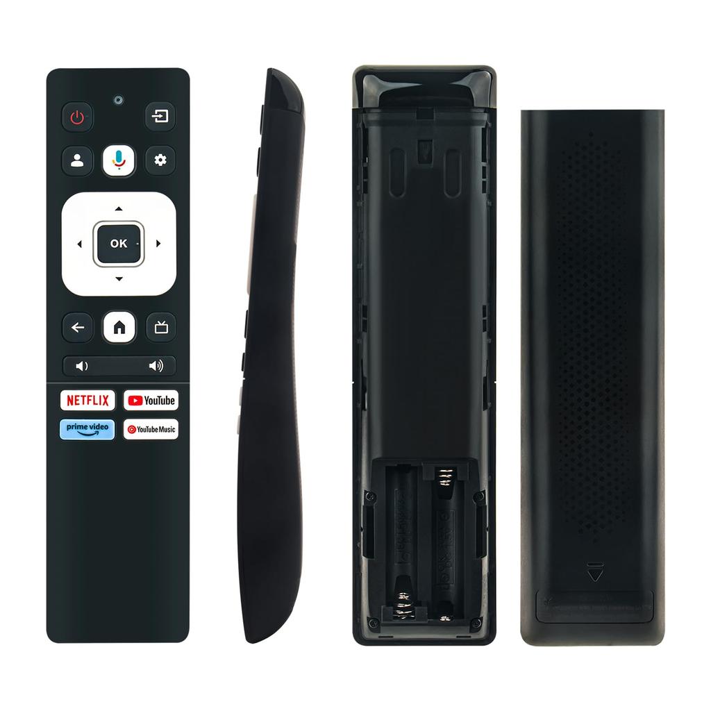 Пульт дистанционного управления PerFascin Substitute подходит для телевизоров без тюнера FPD, тип 32 В, тип 40 В, FHD, Google TV, безрамочный ЖК-телевизор, поддержка голосового поиска CG32-P2 CG43-P2