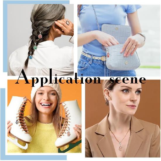 PLIGREAT 24 шт. Милые маркеры петель в виде собачьей лапы, маркеры для вязания крючком с застежками-лобстерами, маркеры с замком для вязания для женщины, бабушки, для изготовления подарков своими руками