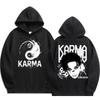KPOP 4th Album "KARMA" Same Style Unisex Oversized Hoodie FELIX HAN BANGCHAN CHANGBIN HYUNJIN LEE KNOW K-POP Merchandise Apparel