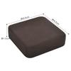 Baibu Home Floor Cushion, Low-Resilience + High-Resilience, Extra Thick, Two-Layer Construction, 43 x 43 x 12 cm, Slow-Sinking, For Floor Sitting