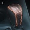 Leather Car Shift Handle Cover Non-Slip Car Interior Accessories Durable Shift Knob Cover  for Car