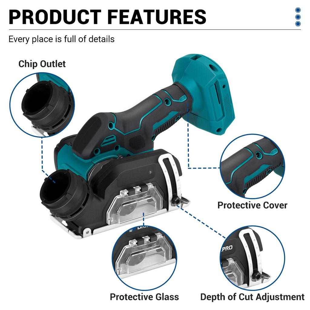 20000 об/мин бесщеточная электрическая циркулярная пила многофункциональная пила для криволинейной резки беспроводной портативный деревообрабатывающий электроинструмент