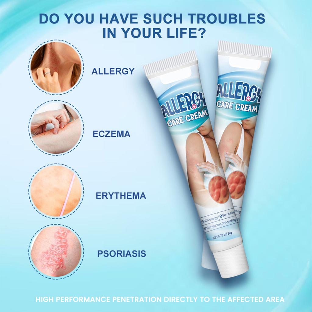Крем для ухода за экземой, дерматитом, крапивницей, мазью от зуда кожи, массажным пластырем