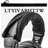 Replacement Headband Cover Compatible with ATH M50X M50 M40X M40 M30X M20X Headphones (Black)