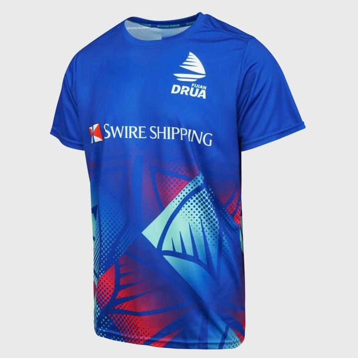 2026 New Fijian 3D Print Rugby Training Jersey Men Y2K T-shirt Oversize Suitable for Daily Wear and Training Wear