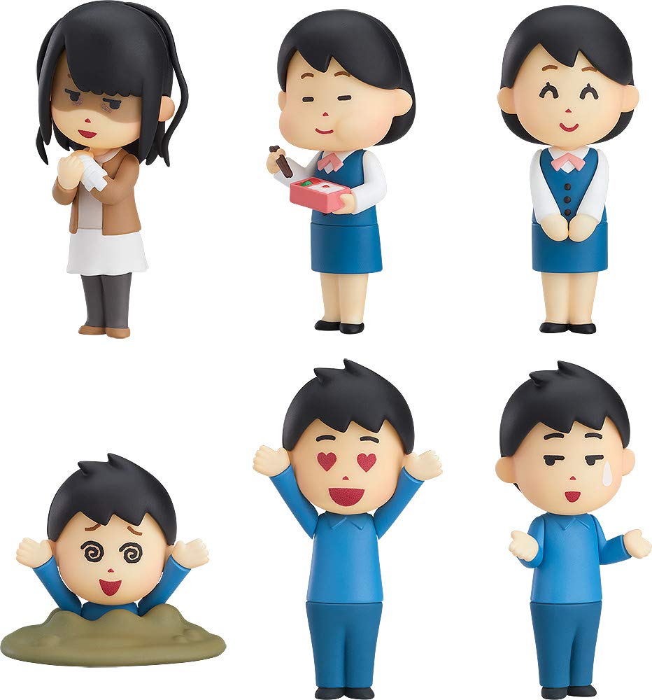 3D Фигурка Irasutoya Trading Figure 01 Без Масштаба ПВХ Окрашенная Готовая Коллекционная Фигурка, Коробка 6 шт.