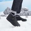 New Winter Velvet Waterproof Snow Boots - Warm, Breathable, Thick-Soled, High-Top Casual Cotton Shoes for Couples