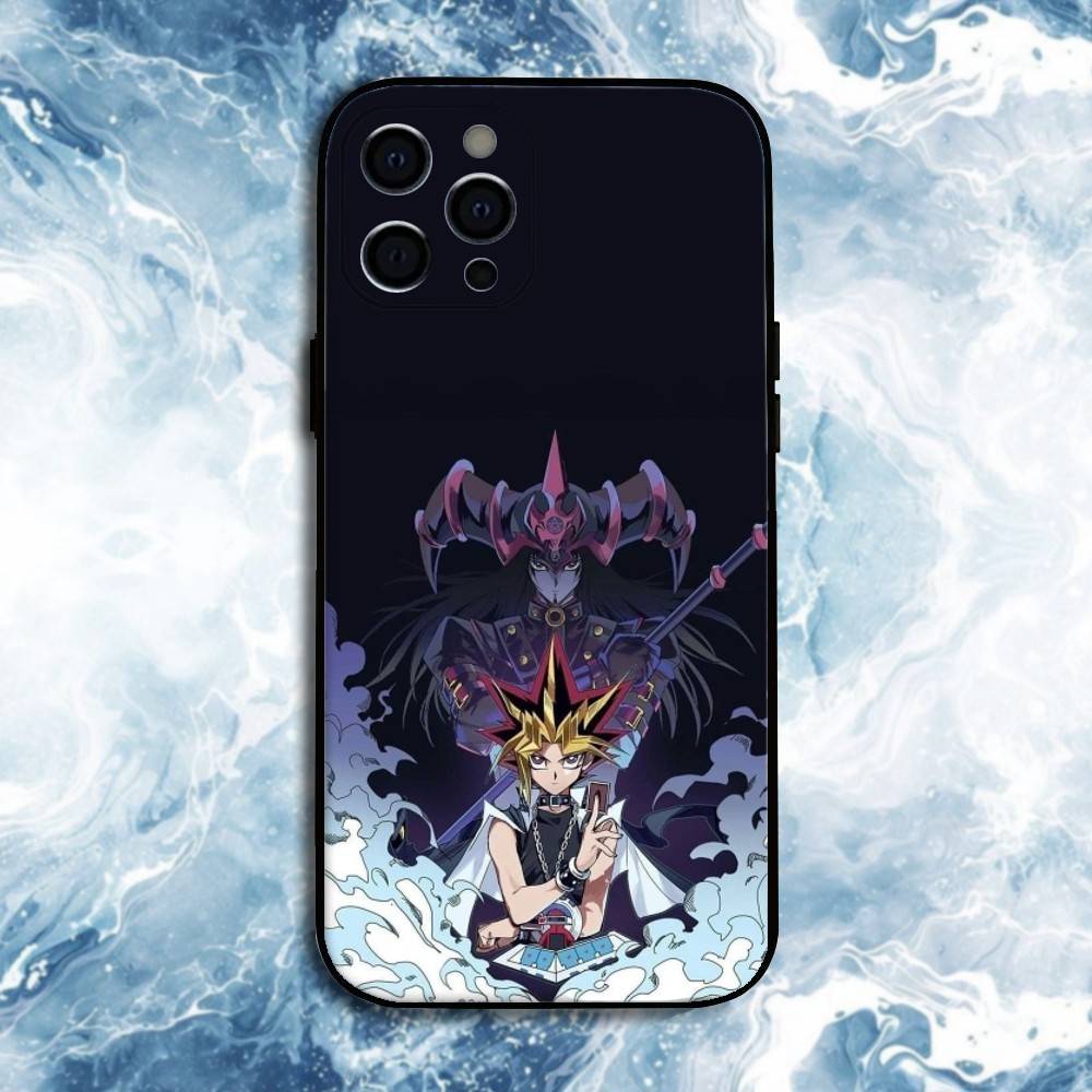 Game Yu-Gi-Oh Phone Case For iPhone17,16,15,14,13,12,11 Plus,Pro Max, Soft Silicone Black Cover