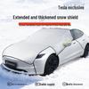 Зимний чехол на лобовое стекло Tesla Model Y/3 от снега и мороза, Защита от замерзания