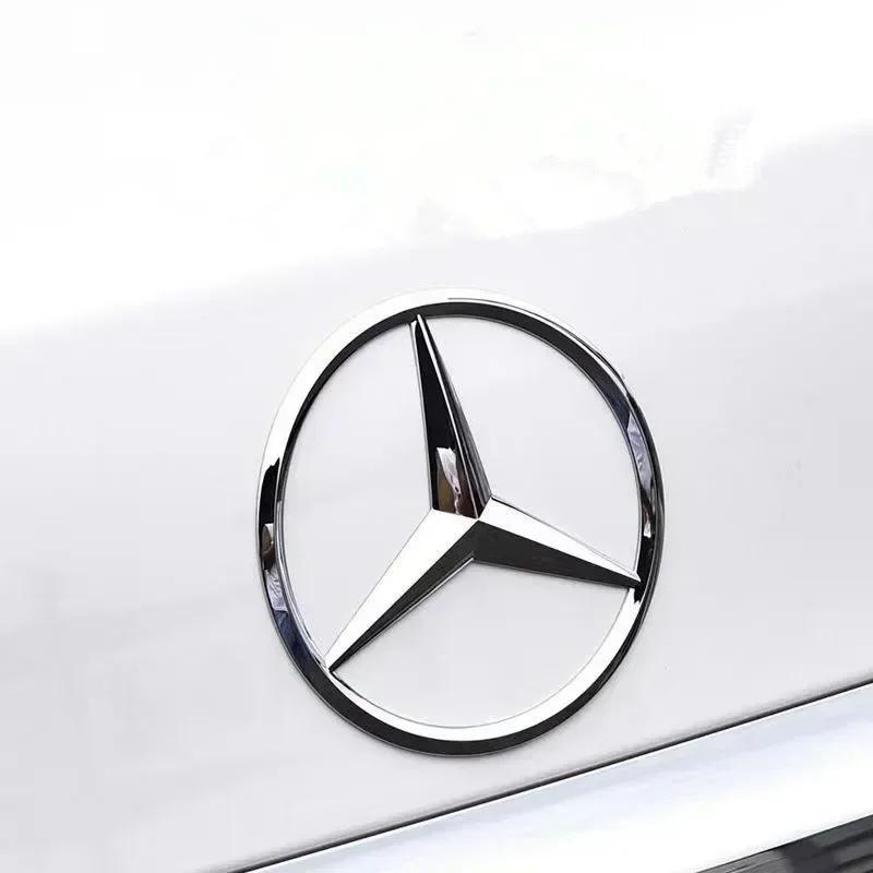 AABGV1 ABS Car Rear Badge Decal Trunk Emblem Sticker for Mercedes Benz S320 W164 W203 W204 W168 C180 E320 A200 CLA CLK CLS ML