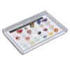 Mineral Rock Collection Kit Fun Attractive Rock Science Educational Kit with Clear Display Case for