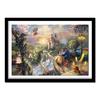 5D Diy Diamond Painting Anime Castle Landscape Embroidery Cross Stitch Kit Home Painting