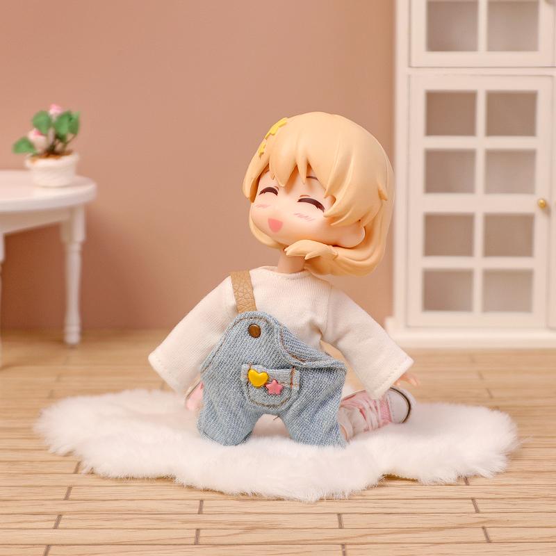 Ob11 Фигурка Младенца Синий Комбинезон на Одно Плечо Повседневная Одежда obitsu 11 Molly Gsc 1/12 BJD Кукла Аксессуары Одежда BJD Одежда для Младенцев