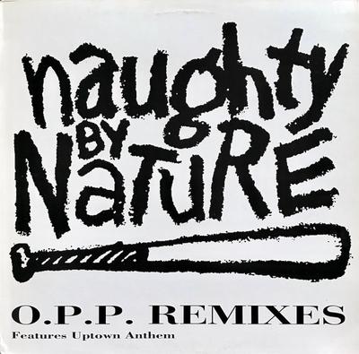 12-дюймовая пластинка NAUGHTY BY NATURE - O.P.P. Ремиксы BLRT74 Big Life 1992 UK Рэп и Хип-хоп/R&B Б/У