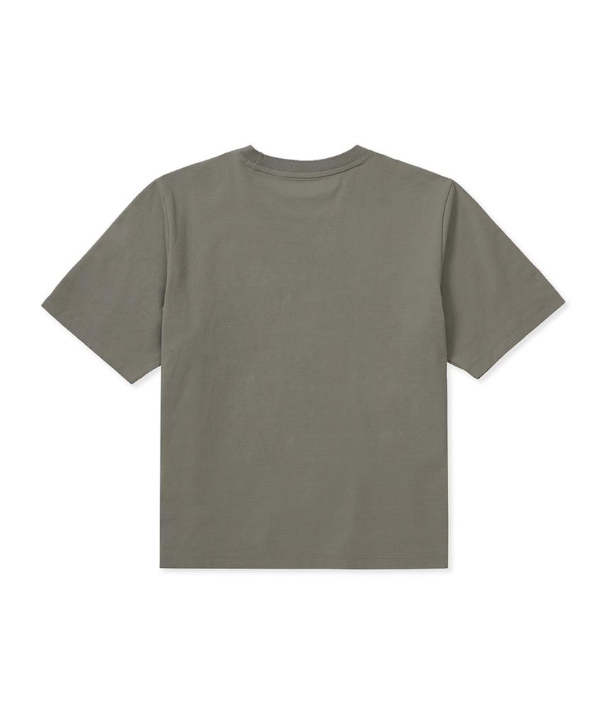 SNOWPEAK APPAREL Женская полуукороченная футболка с коротким рукавом Air Quick Dry (S25Mwtts15) Темно-серый