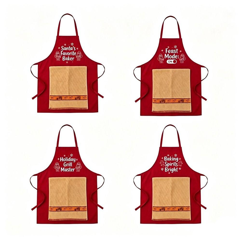 Front Towel Pocket Chef Apron Adjustable Neck Strap Gag Apron New Funny Apron Grilling