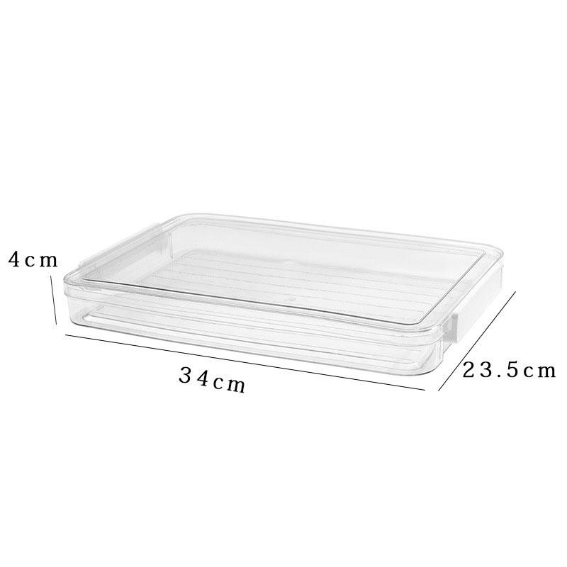 Прозрачный ПЭТ Настольный Органайзер, Толстый Держатель для Файлов формата А4, Водонепроницаемый и Штабелируемый Офисный Хранилище Документов