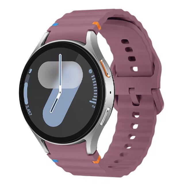 Для Samsung Galaxy watch 7 Band FE/5 Pro/6/4 classic 44 мм 40 мм силиконовый спортивный ремешок браслет correa Galaxy watch 7 Strap