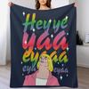 Эй йе яя эйяя Плед Мягкий Уютный Плед для Чтения Просмотра ТВ