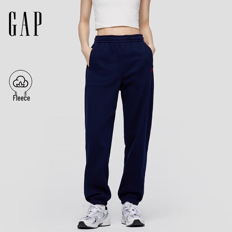GAP Women's Fall Fleece Elastic Waist Joggers