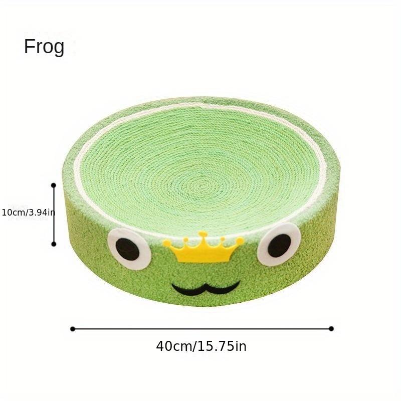 Интерактивная когтеточка для кошек в форме милого животного: Защитите свою мебель и развлекайте своего котенка!