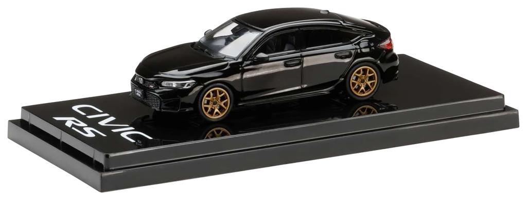 Hobby Japan HJ64 Honda Civic RS Custom Version Crystal Black Pearl Finished Product HJ642046BBK 1/64