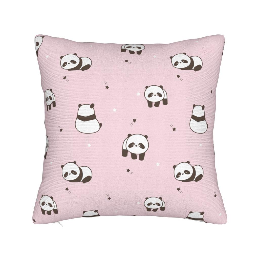 Panda Animal Pillowcase Polyester Cushion Cover Decor Throw Pillow Case Cover Seat 40*40Cm