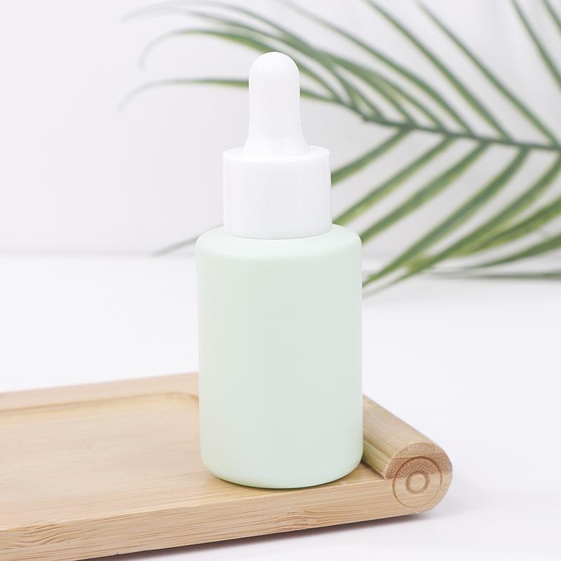 30 мл Макарон Круглые Толстые Стеклянные Флаконы-Капельницы Для Эфирных Масел Эссенции Пипетки Для Капель Для Глаз Колпачок Многоразового Использования