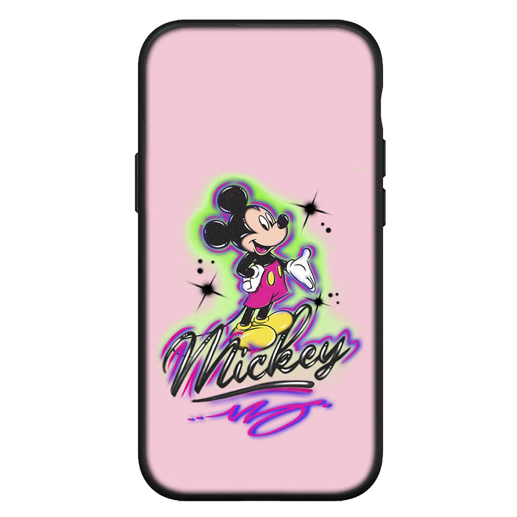 Для iPhone 16 15 Xiaomi Redmi Note 13 12 11 Pro Max X 9 14 XR Samsung Galaxy A15 S24 S23 Plus Huawei OPPO Минни Микки Маус мультфильм чехол для телефона