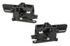Nissan Qashqai 2007- interior door handle front = rear CHROME left + right 2 pcs SET